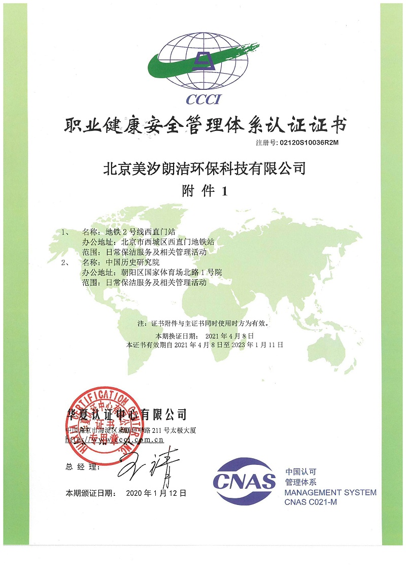 職業(yè)管理健康證書-地鐵-歷史